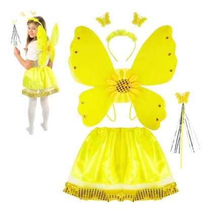 Kostým víla Slnečnica