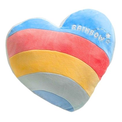 Vankúš Dúhové srdce