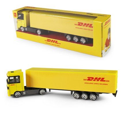 Kovový kamión DHL