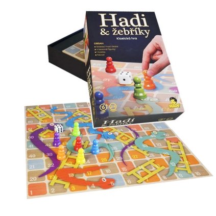 Hra hadi a rebríky