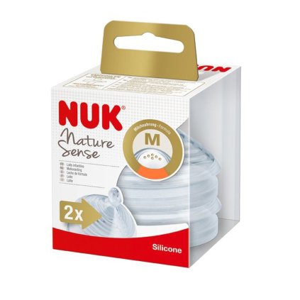 Cumlík Nature Sense Nuk M - 2 ks