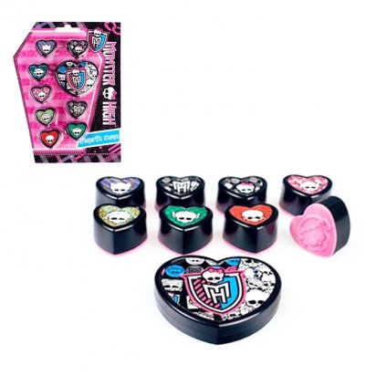 Monster High pečiatky sada