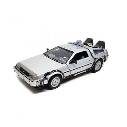 1:24 DeLorean Time Machine 1 (farba Strieborná)
