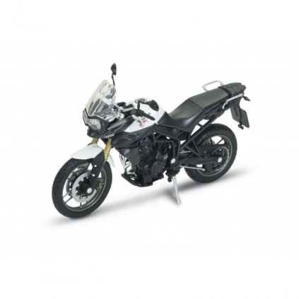 1:18 Triumph Tiger 800 (farba Biela)