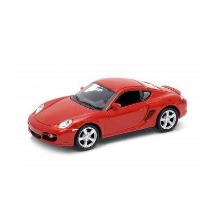 1:34 Porsche Cayman S (farba Strieborná)