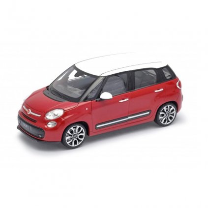 1:24 2013 Fiat 500L (farba Červená)