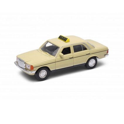 1:34 Mercedes-Benz W123 Taxi (farba Krémová)