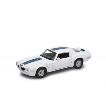 1:34 1972 Pontiac Firebird Trans AM (farba Biela)