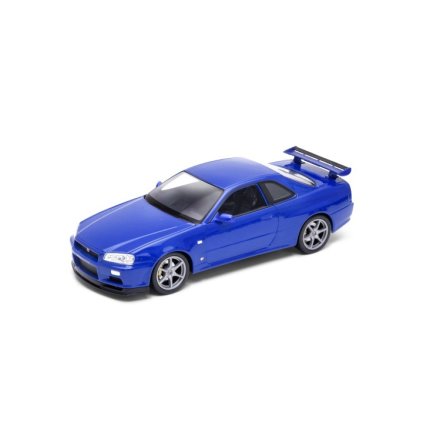1:34 Nissan GT-R , R 34 (farba Modrá tmavá)