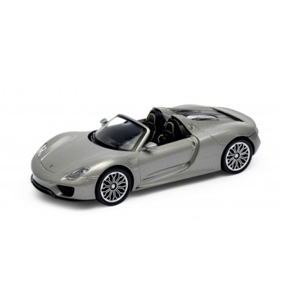 1:34 Porsche 918 Spyder Convertible (farba Žltá)