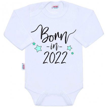 Body s potlačou New Baby Born in 2022 86 (12-18m)
