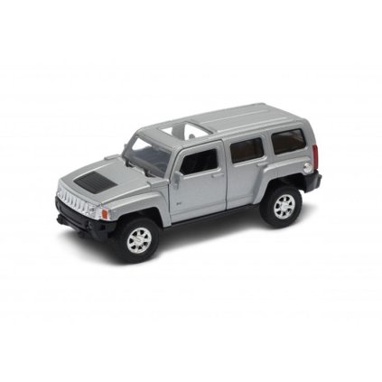 1:34 Hummer H3 (farba Červená)