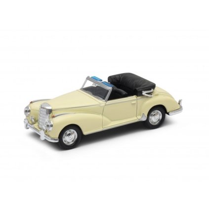 1:34 1955 Mercedes Benz 300S (farba Strieborná)