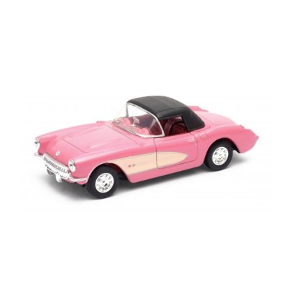 1:34 1957 Chevrolet Corvette (farba Biela)