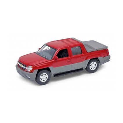 1:34 2002 Chevrolet Avalanche (farba Strieborná)
