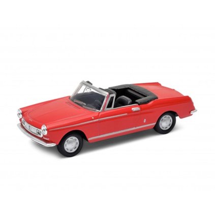 1:34 Peugeot 404 Convertible (farba Biela)
