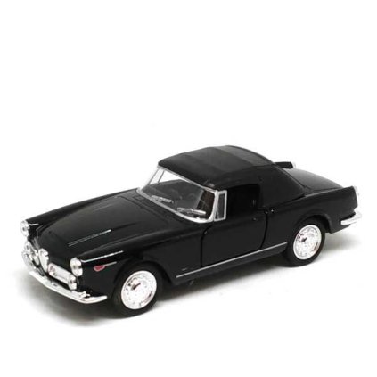 1:34 1960 Alfa Romeo Spider 2600 (farba Čierna)