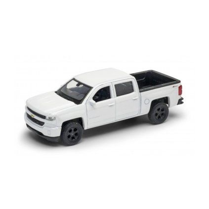 1:34 2017 Chevrolet Silverado (farba Strieborná)