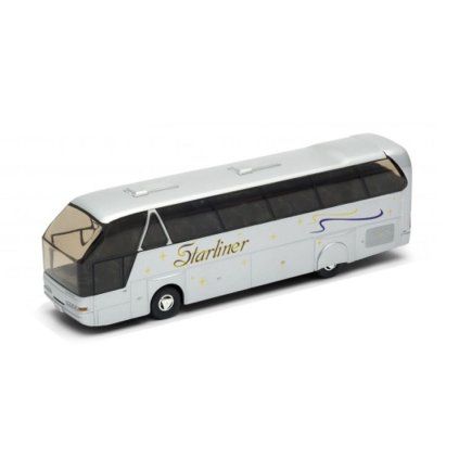BUS Welly Neoplan Starliner (farba Strieborná)
