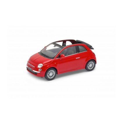 1:34 2010 Fiat 500C (farba Biela)