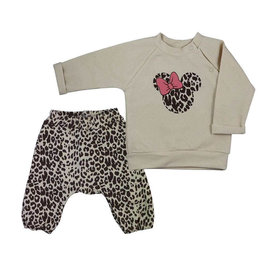 Dojčenské tepláčky a mikinka Koala Panther girl 86 (12-18m)