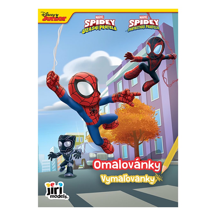 JiriModels Omaľovánky A5 spidey