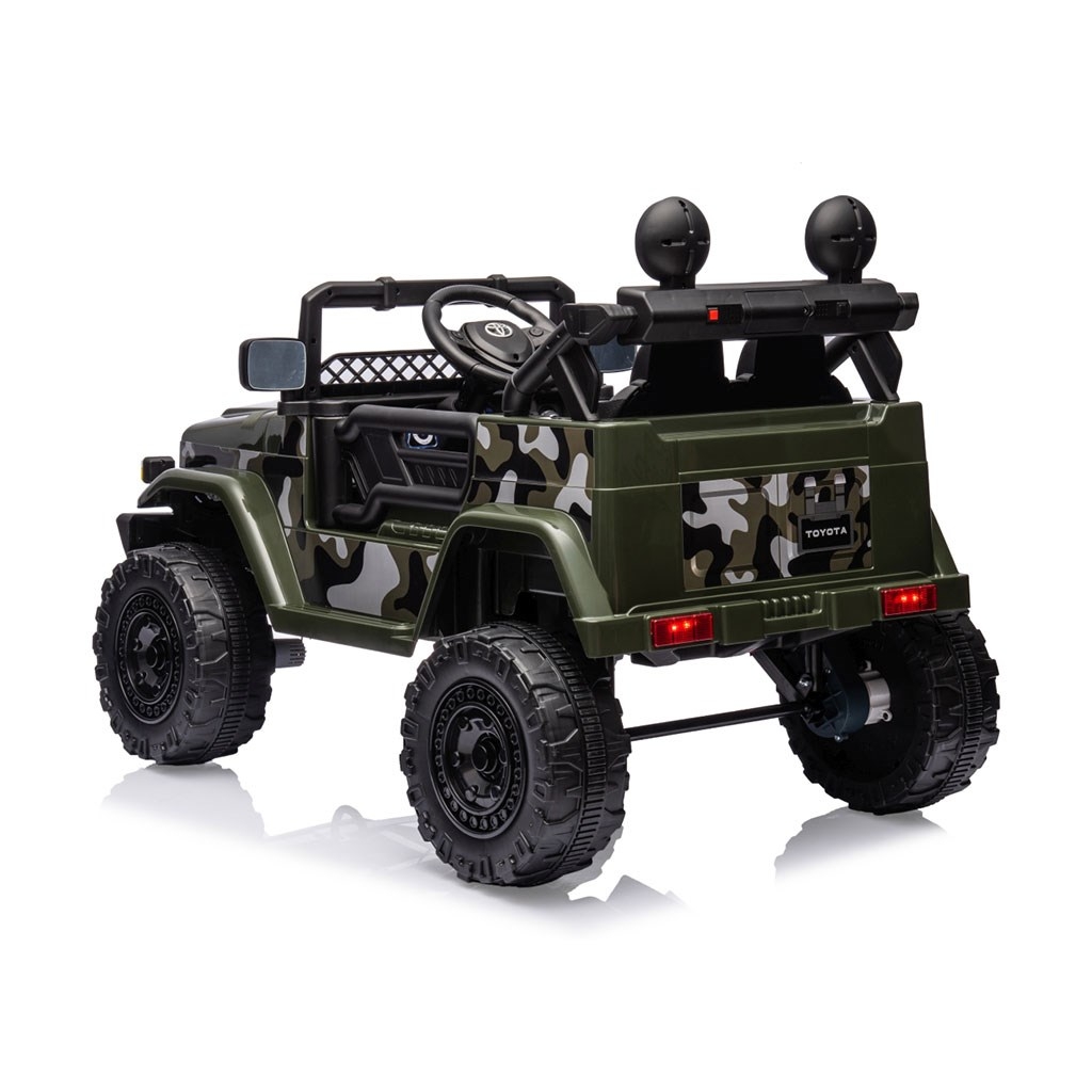 Elektrické autíčko Milly Mally Toyota FJ Cruiser Army