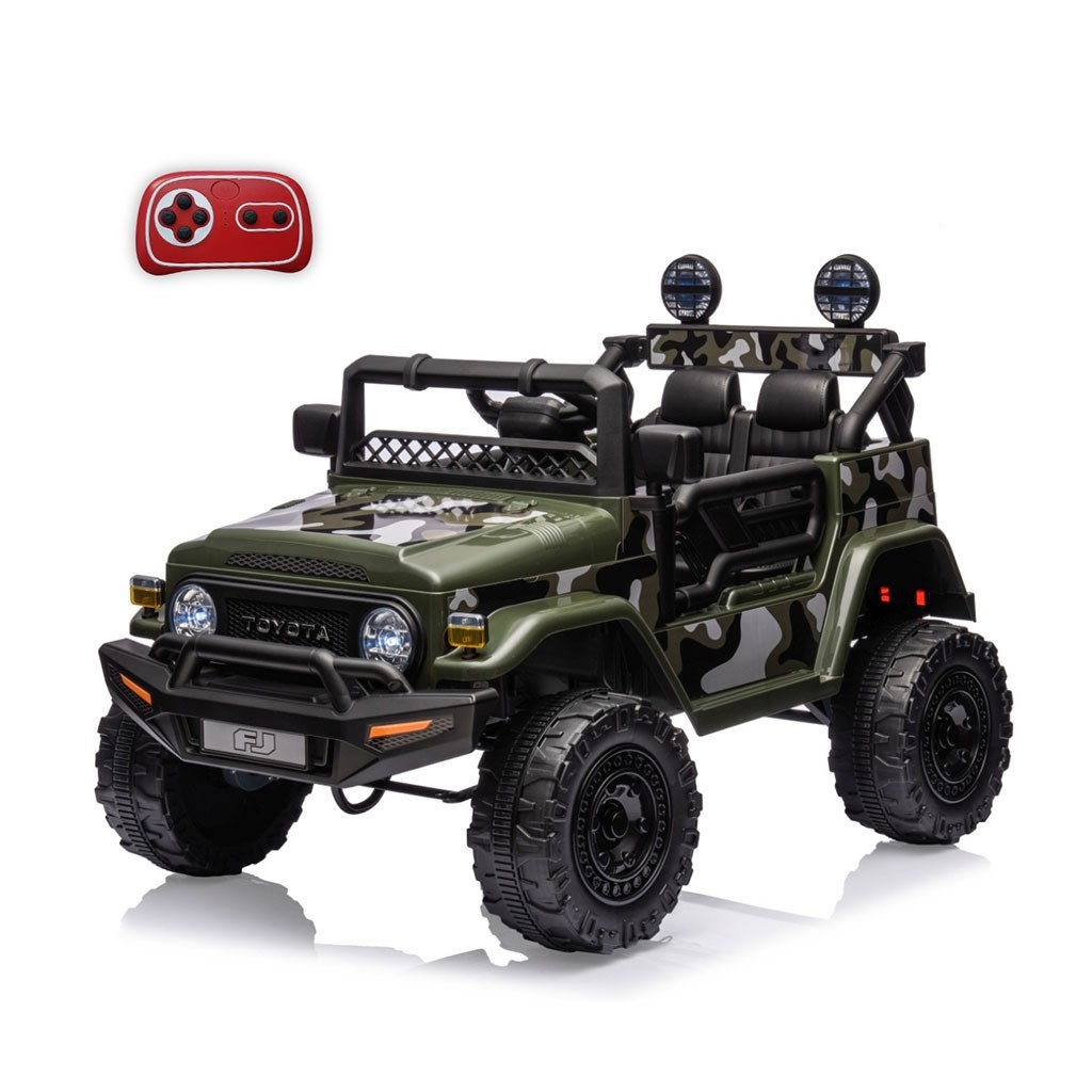 Elektrické autíčko Milly Mally Toyota FJ Cruiser Army