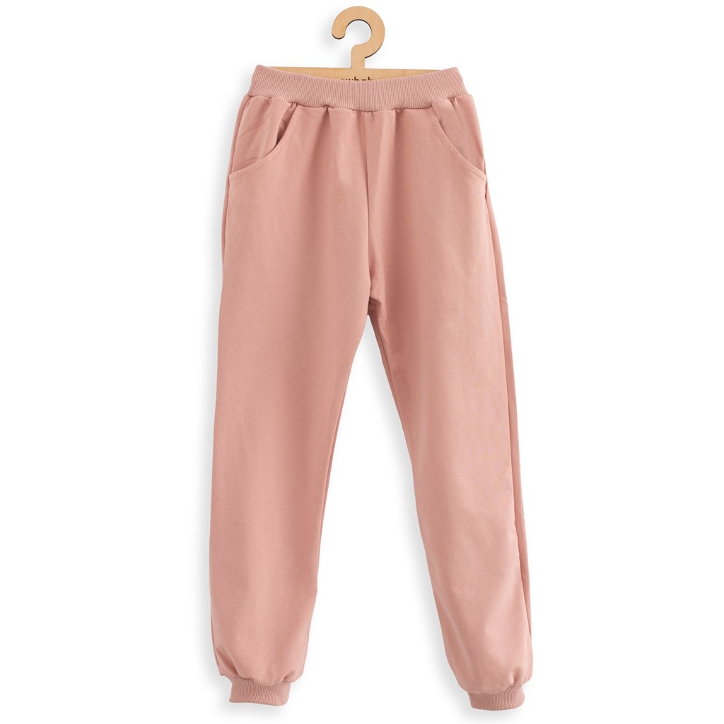 Detské tepláky New Baby Kindergarten pink 92/98
