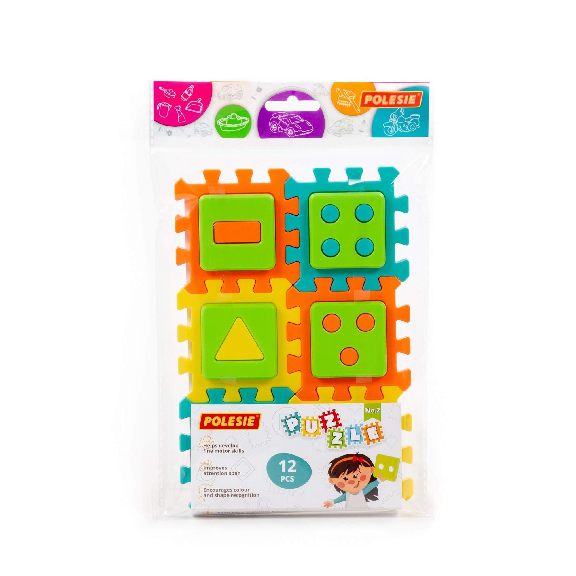 Polesie Vkladačka puzzle