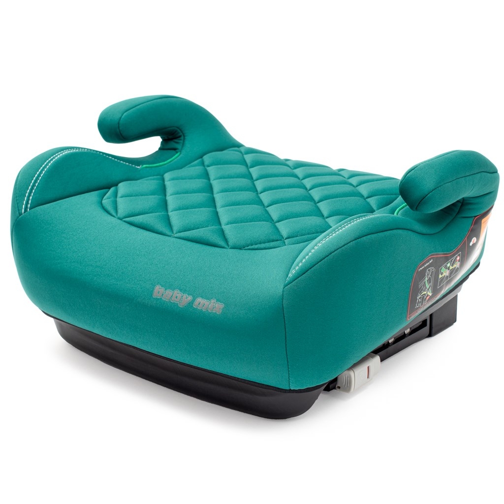 Autosedačka-podsedák BABY MIX HERO Plus ISOFIX I-SIZE 2026 emerald
