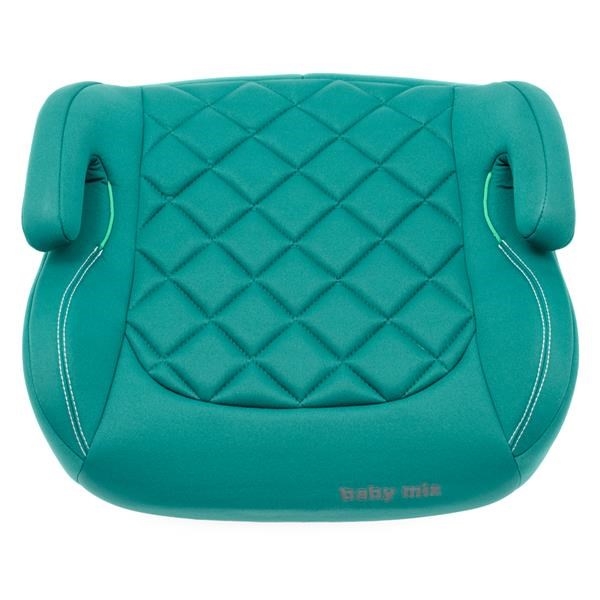 Autosedačka-podsedák BABY MIX HERO Plus ISOFIX I-SIZE 2026 emerald