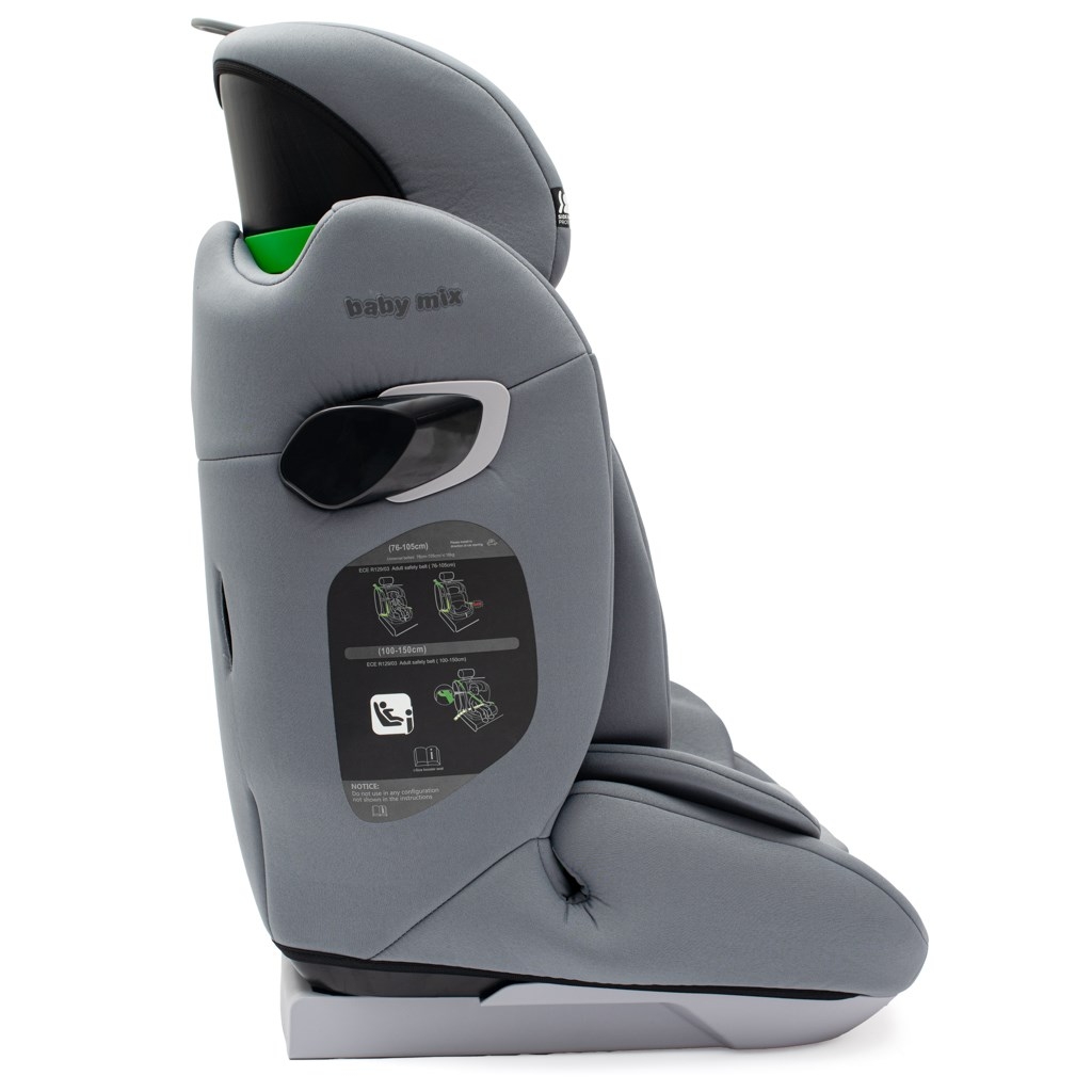 Autosedačka BABY MIX HERO PRO I-SIZE grey 2026