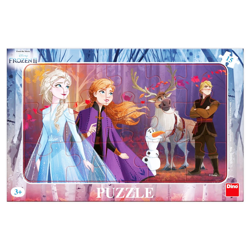 DINO Toys Frozen II 15 doskové Puzzle