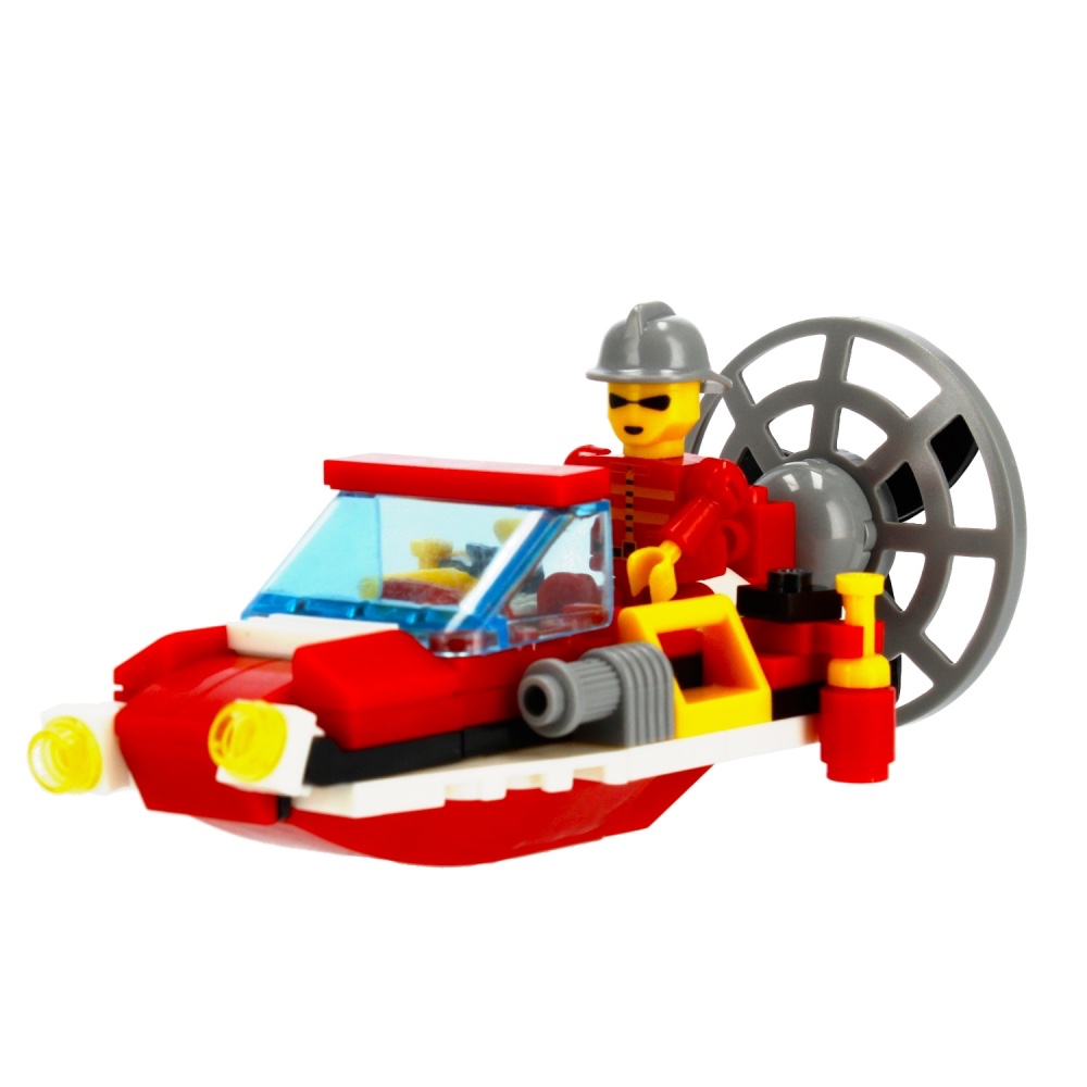 CreativeToys Stavebnica Hasiči s postavičkou - 4 druhy