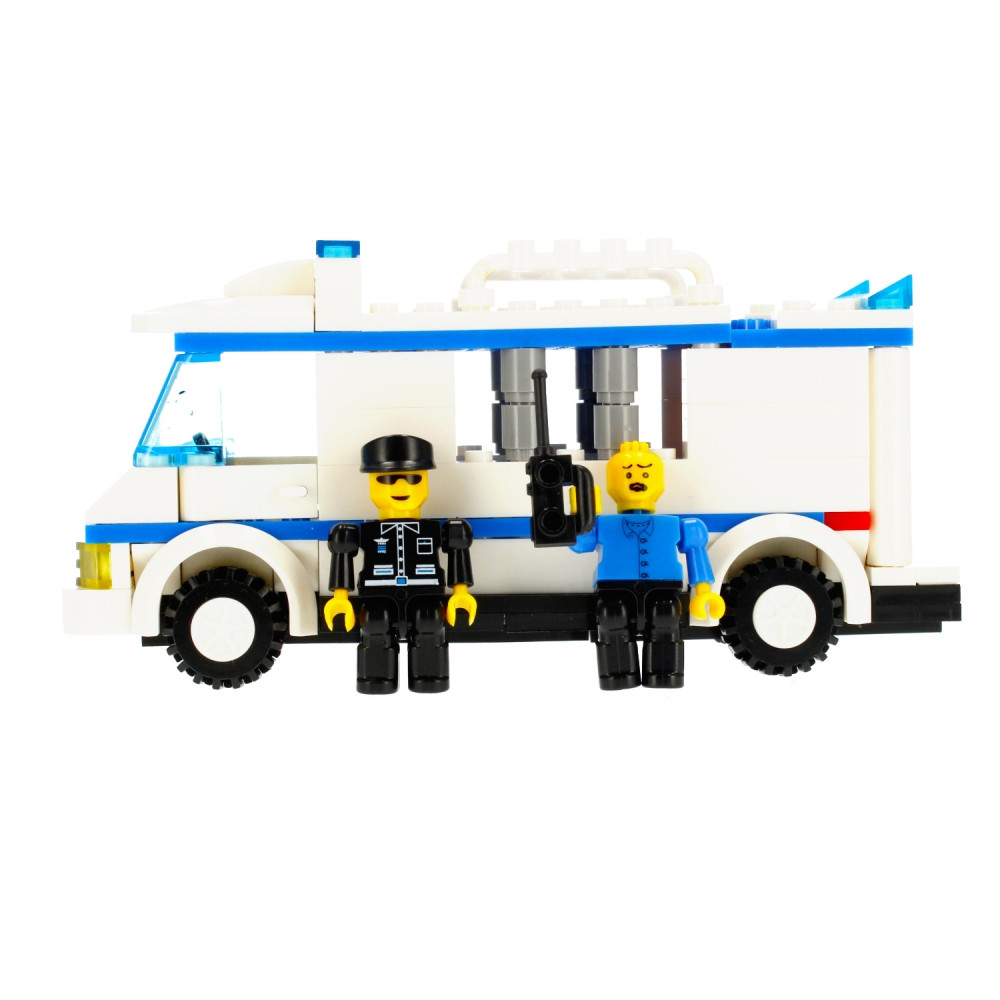 CreativeToys Stavebnica Väzenský prevoz s väzňom a policajtom