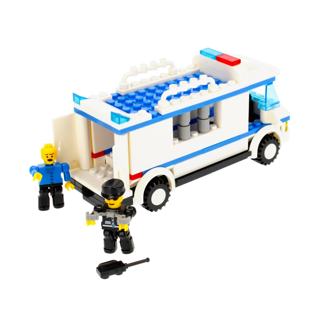 CreativeToys Stavebnica Väzenský prevoz s väzňom a policajtom