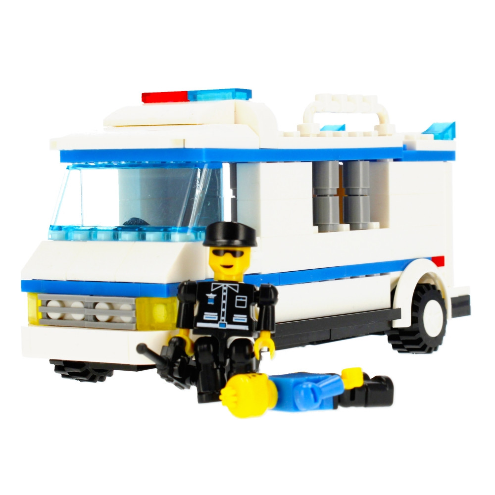 CreativeToys Stavebnica Väzenský prevoz s väzňom a policajtom