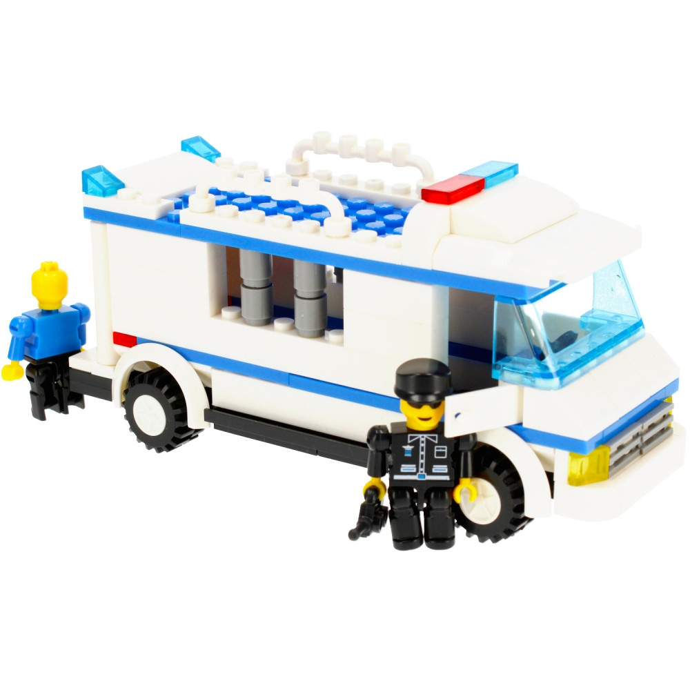 CreativeToys Stavebnica Väzenský prevoz s väzňom a policajtom