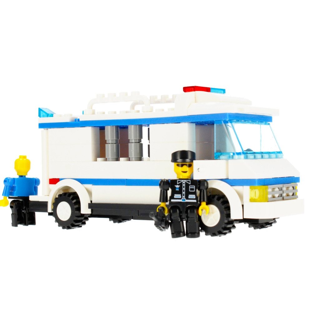 CreativeToys Stavebnica Väzenský prevoz s väzňom a policajtom