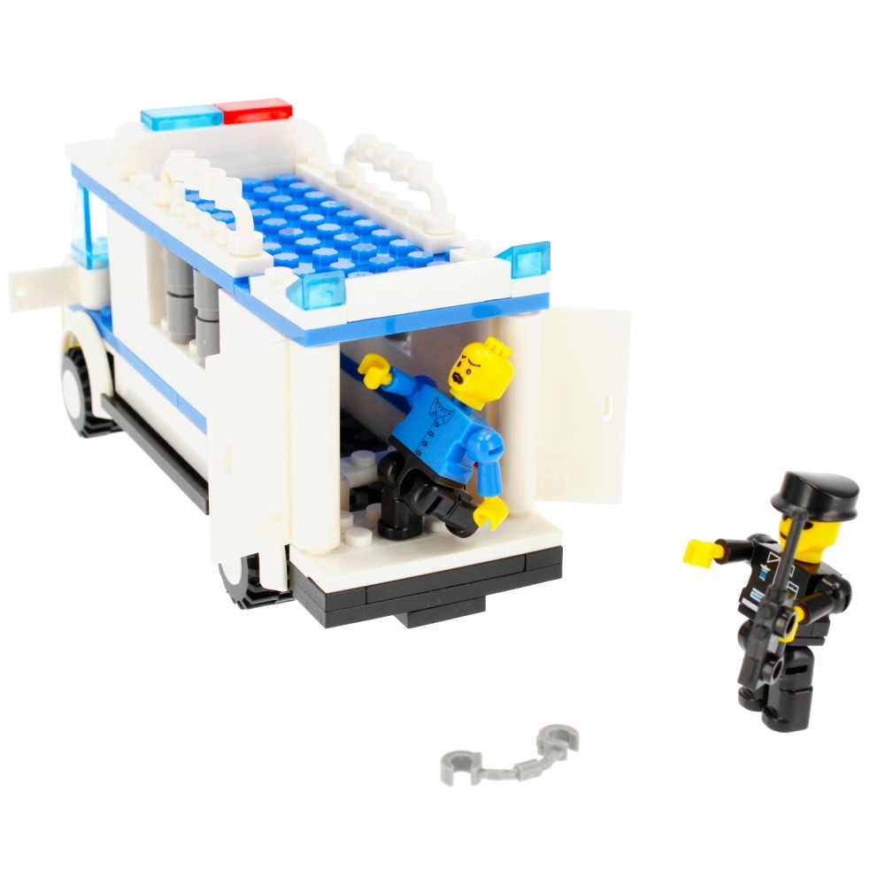 CreativeToys Stavebnica Väzenský prevoz s väzňom a policajtom