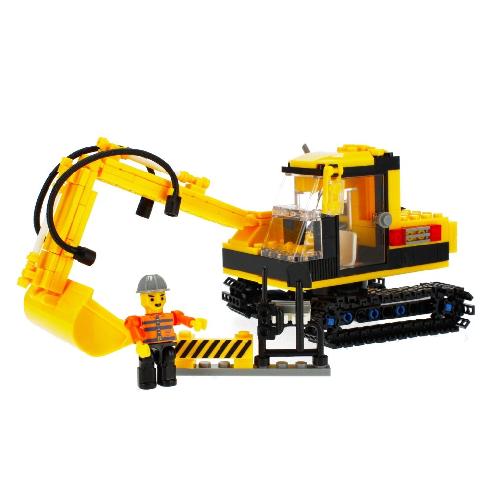 CreativeToys Stavebnica stavebný Báger