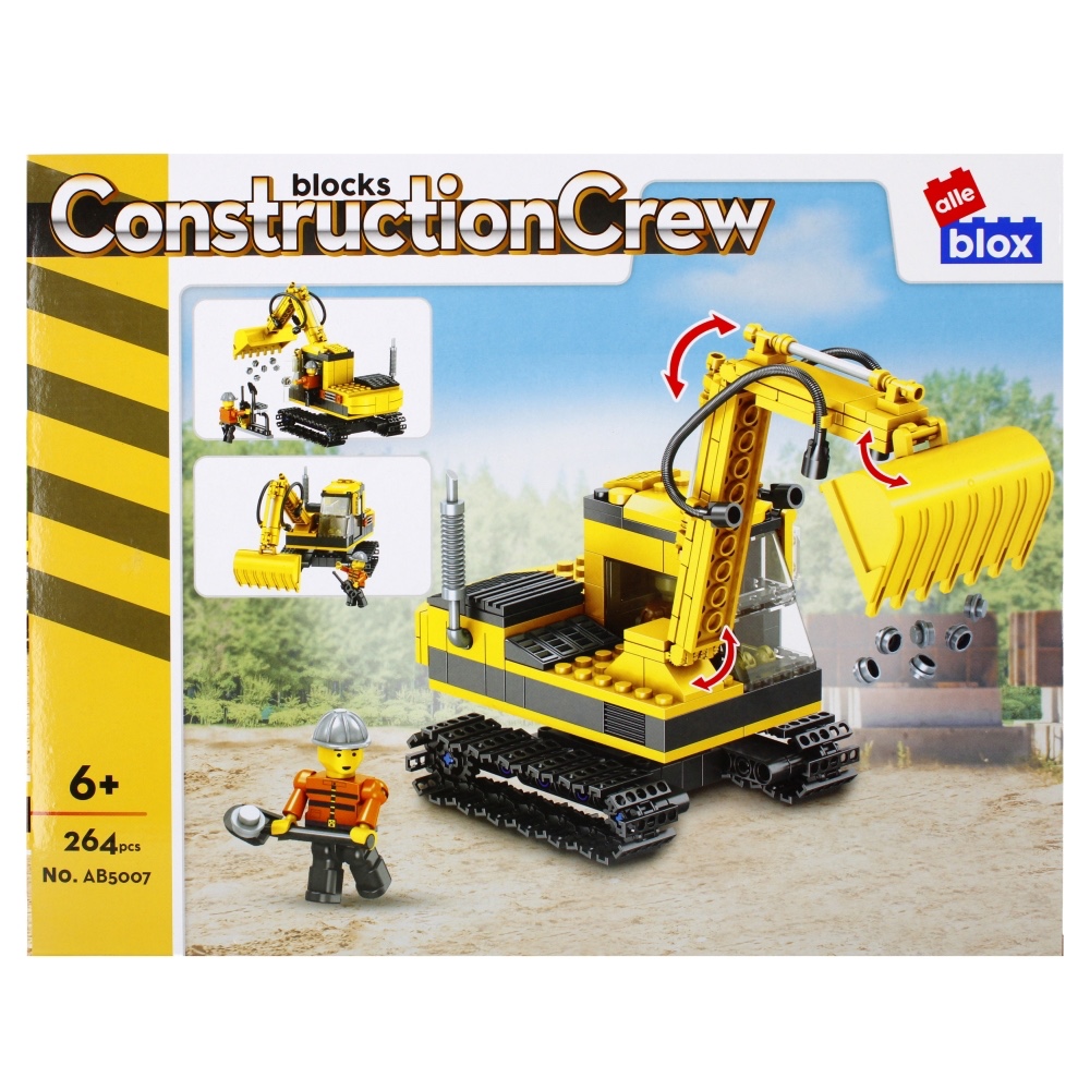 CreativeToys Stavebnica stavebný Báger