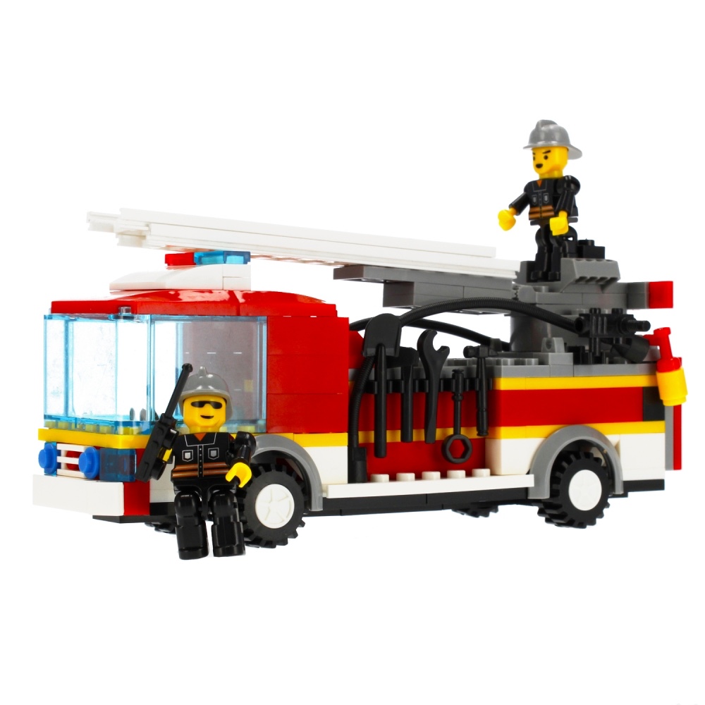 CreativeToys Stavebnica Hasičské auto s rebríkom