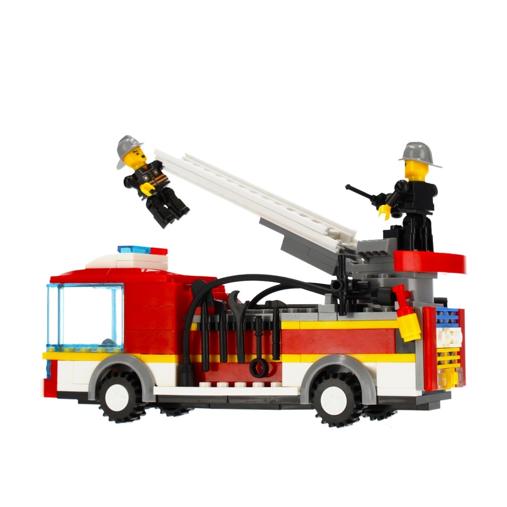 CreativeToys Stavebnica Hasičské auto s rebríkom