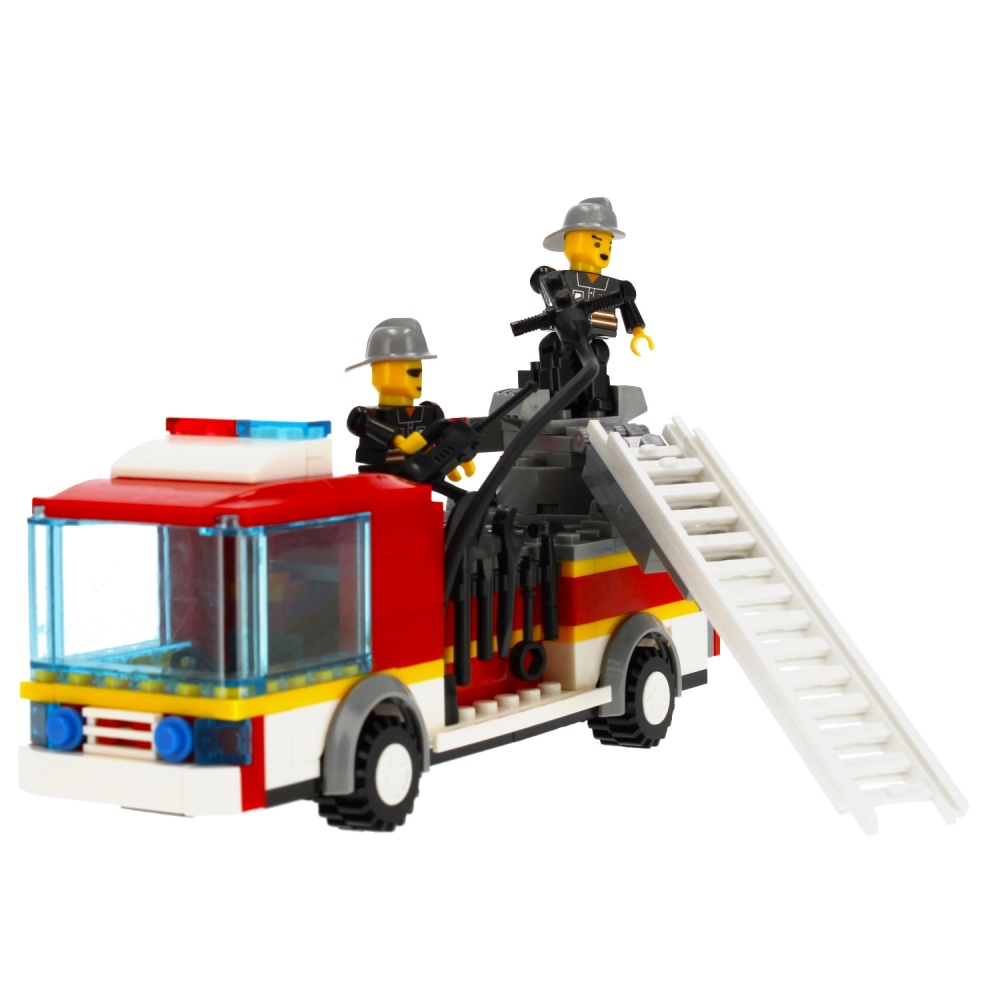 CreativeToys Stavebnica Hasičské auto s rebríkom