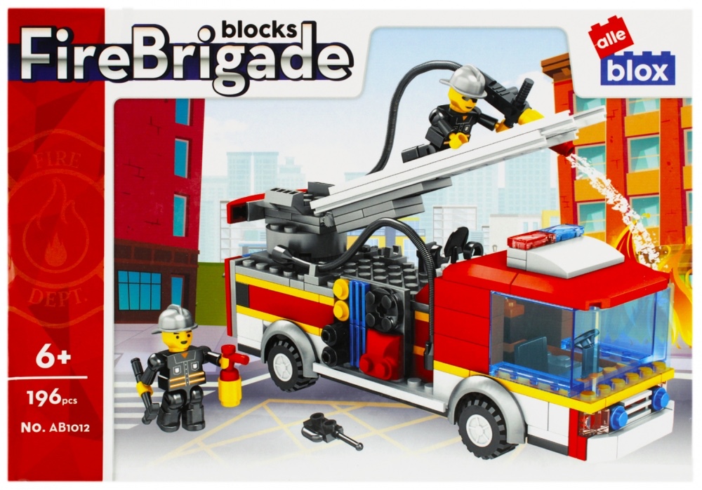 CreativeToys Stavebnica Hasičské auto s rebríkom