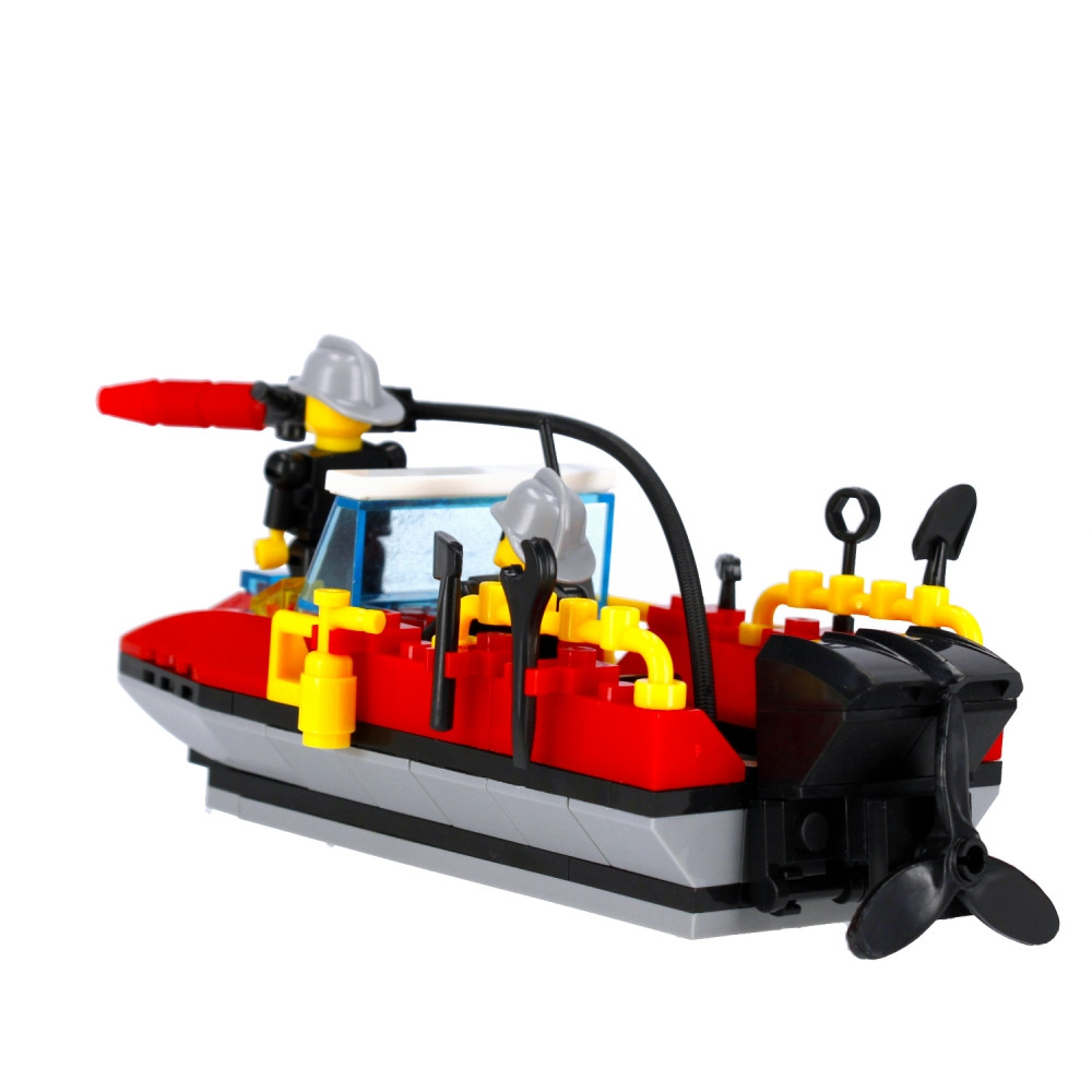 CreativeToys Stavebnica Hasičský čln