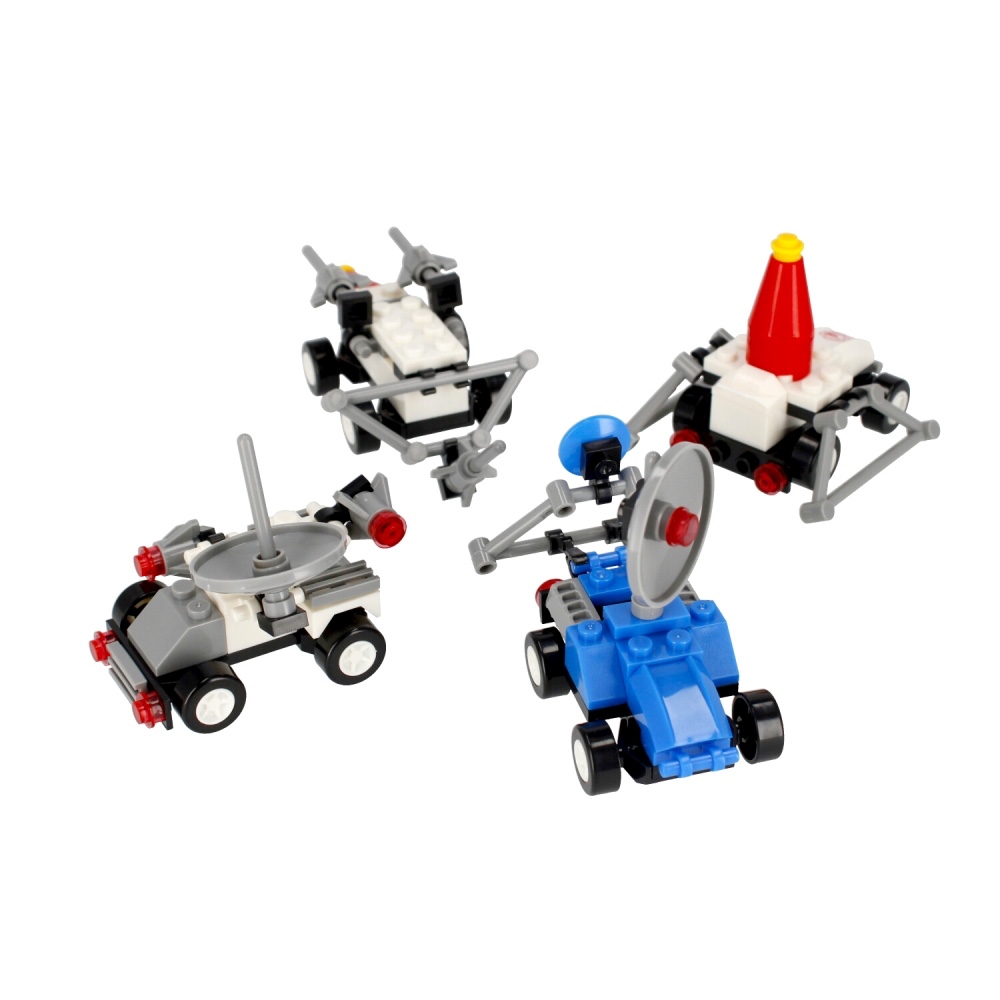 CreativeToys Stavebnica Vesmírne vozidlo - 4 druhy