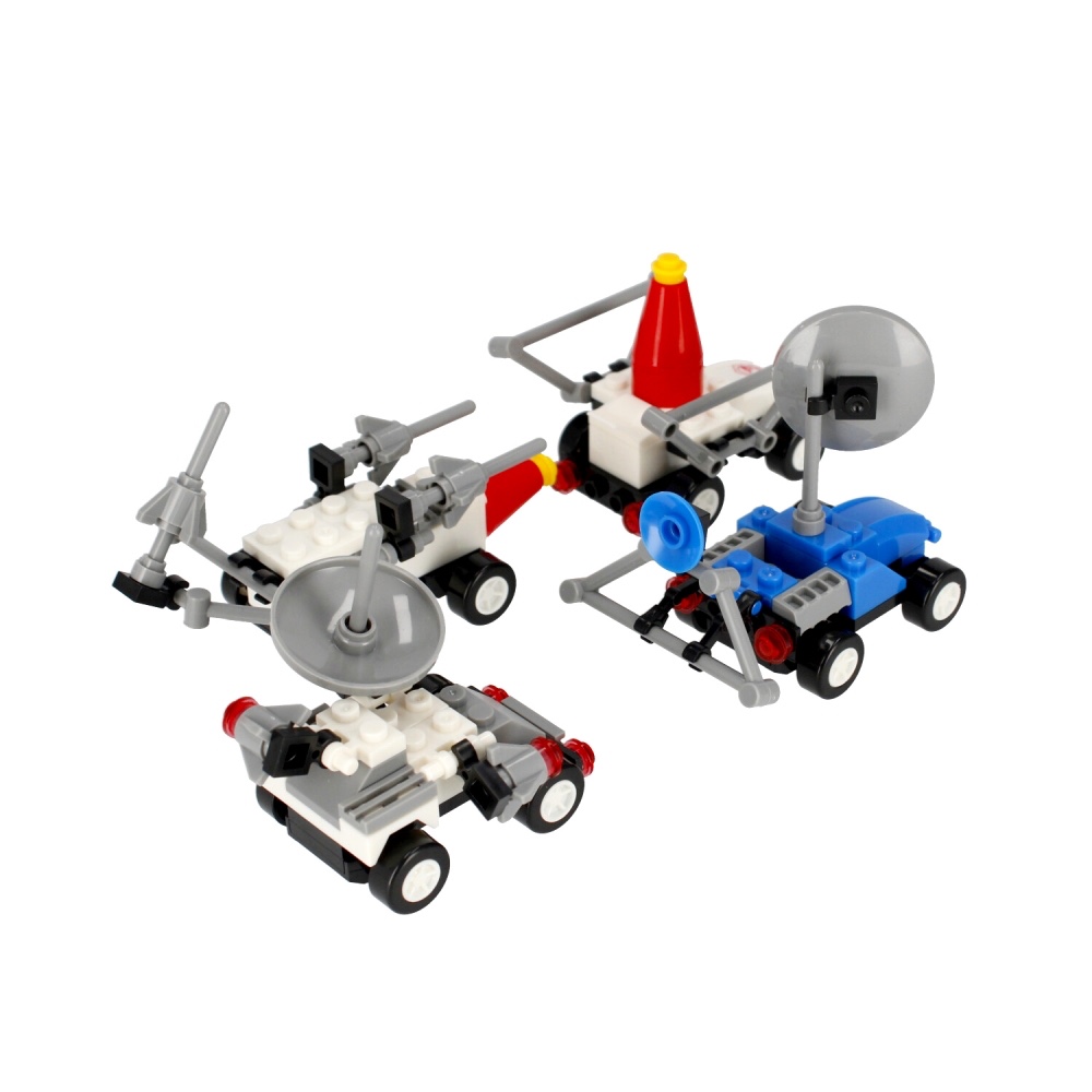 CreativeToys Stavebnica Vesmírne vozidlo - 4 druhy